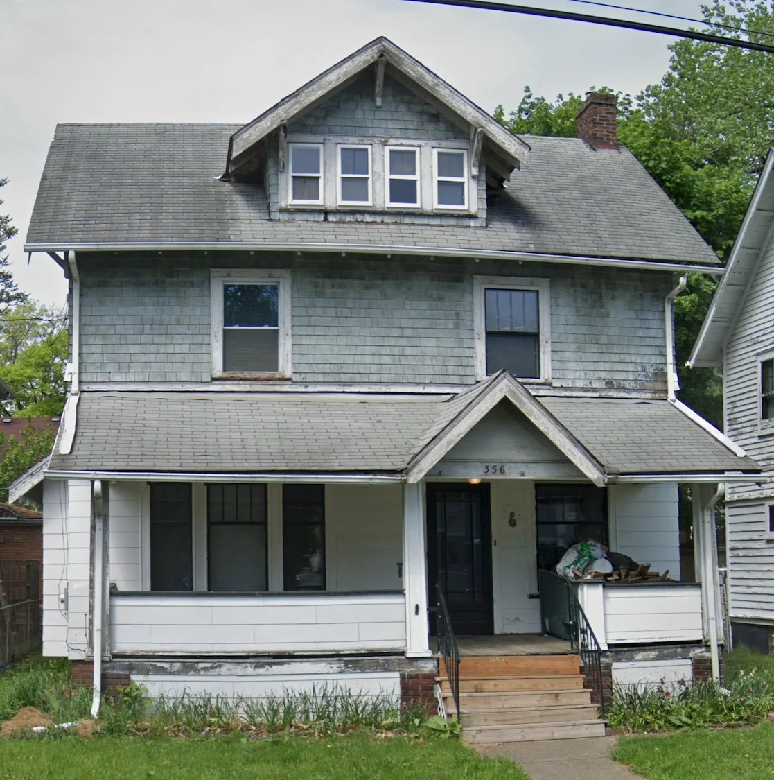 House with number 356
